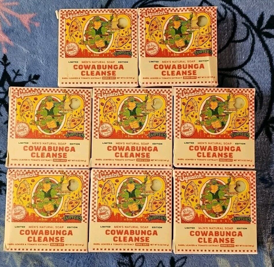 Dr. Squatch 8 pack Limited Edition Cowabunga Cleanse~8 bars