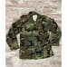 US Army Cold Weather Field Jacket Coat Woodland Camo Sz Small Regular