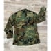 US Army Cold Weather Field Jacket Coat Woodland Camo Sz Small Regular