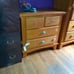 Bedroom furniture set with 2 nightstand