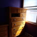 Bedroom furniture set with 2 nightstand