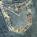 Miss me peace sign cuffed capri jeans sz 29