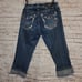 Miss me peace sign cuffed capri jeans sz 29