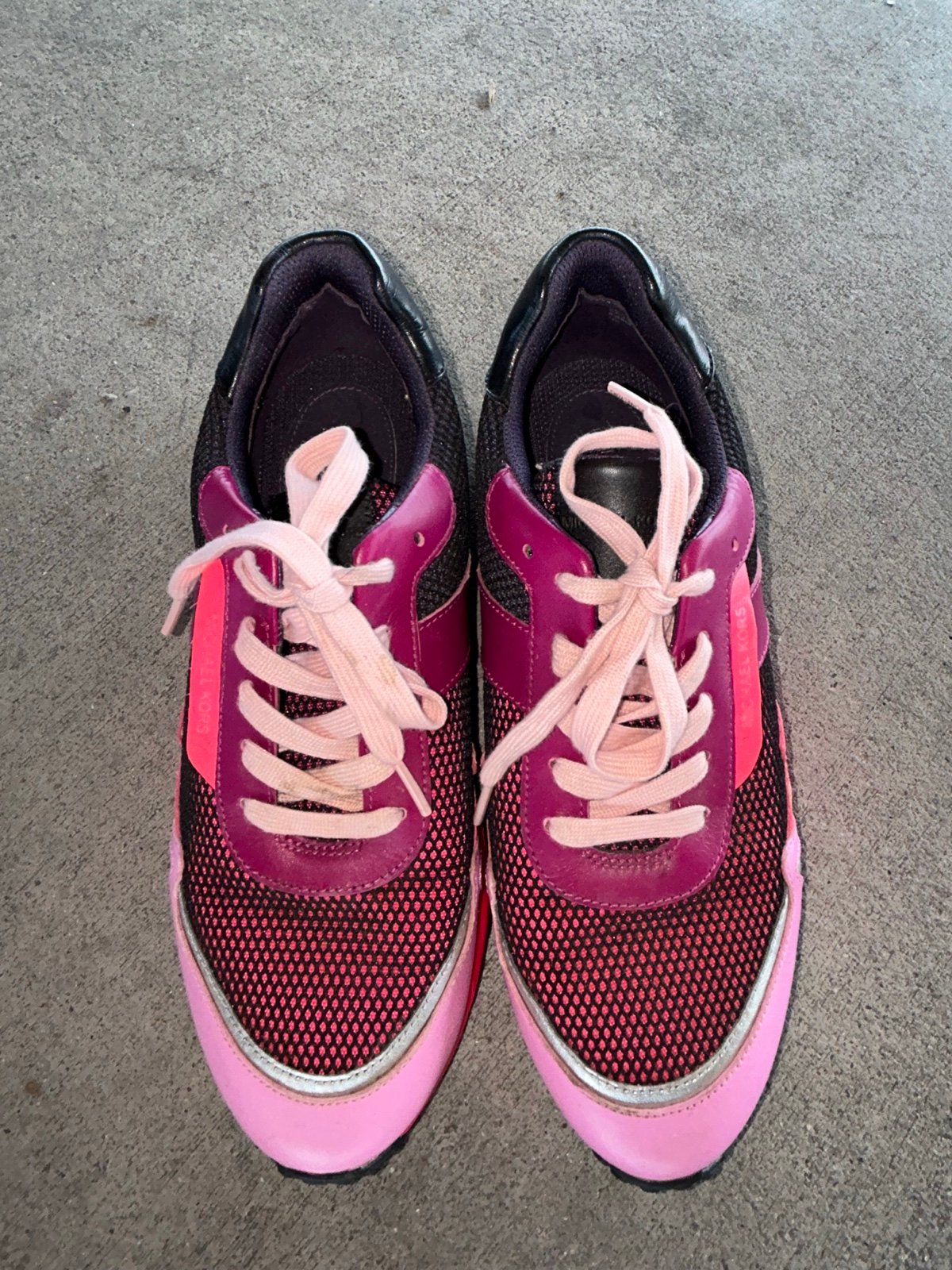 michael kors trainers womens purple