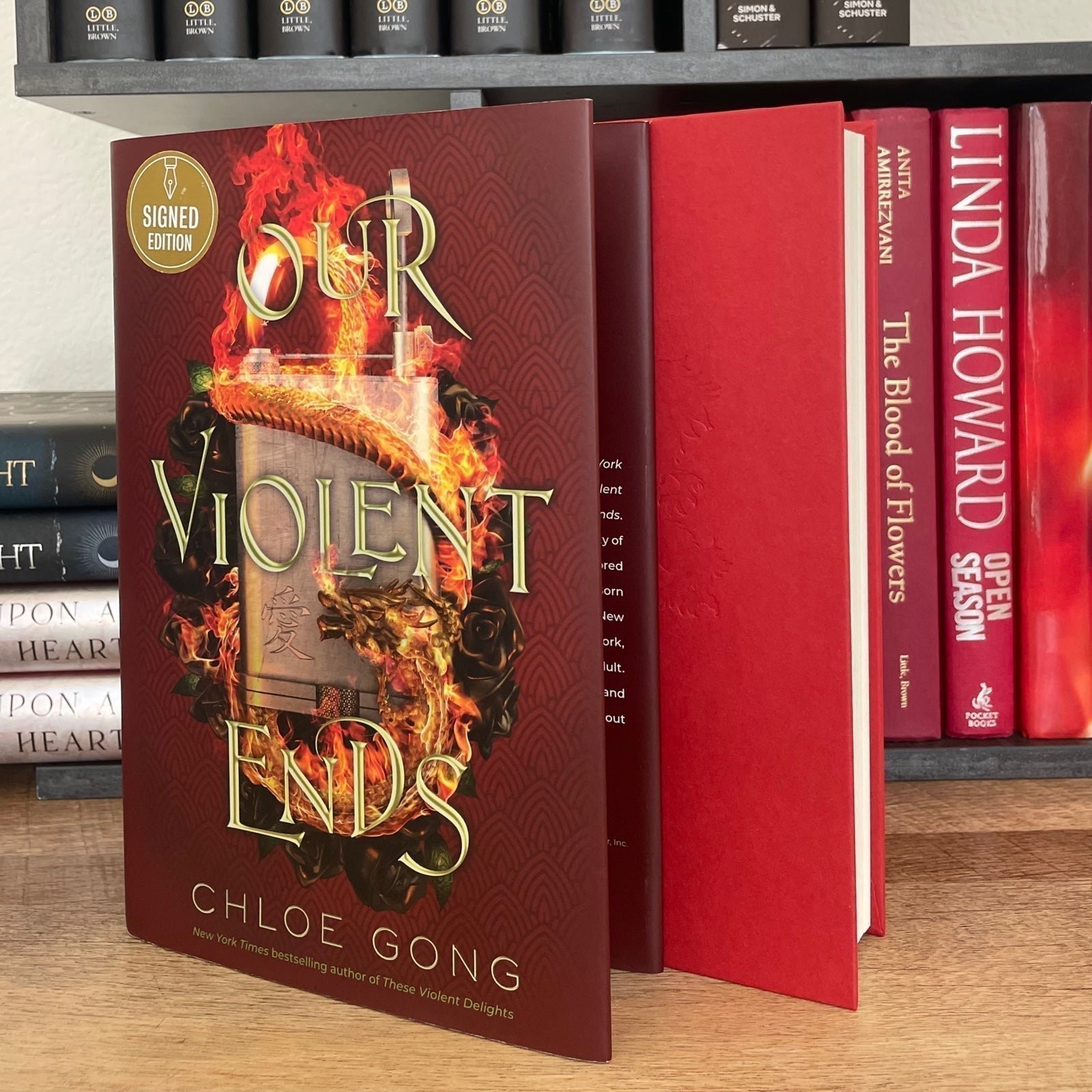 Barnes and Noble SIGNED Edition OUR VIOLENT ENDS by Chloe Gong