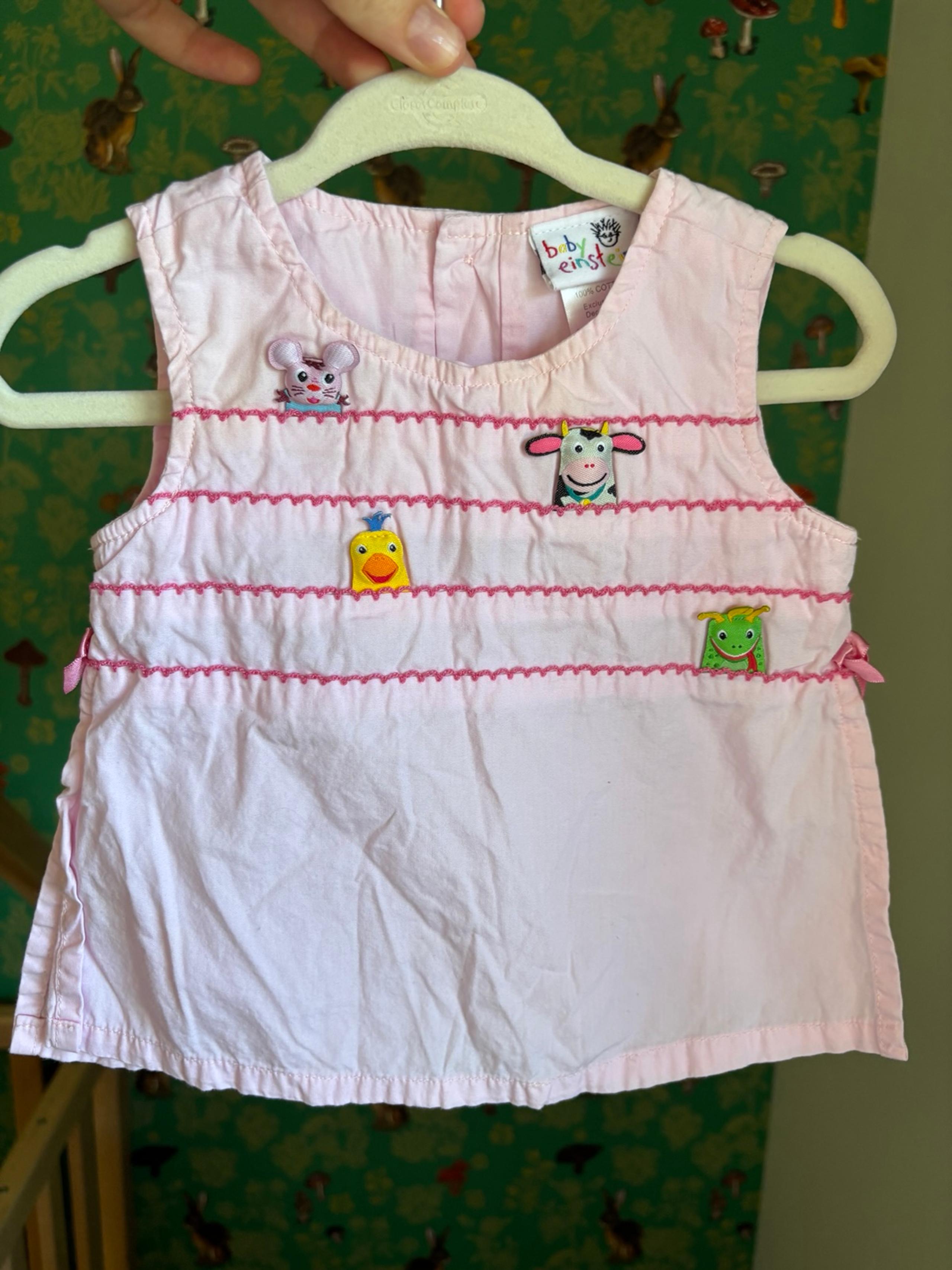 Baby Einstein pink Baby Girl Shirt size 6 months