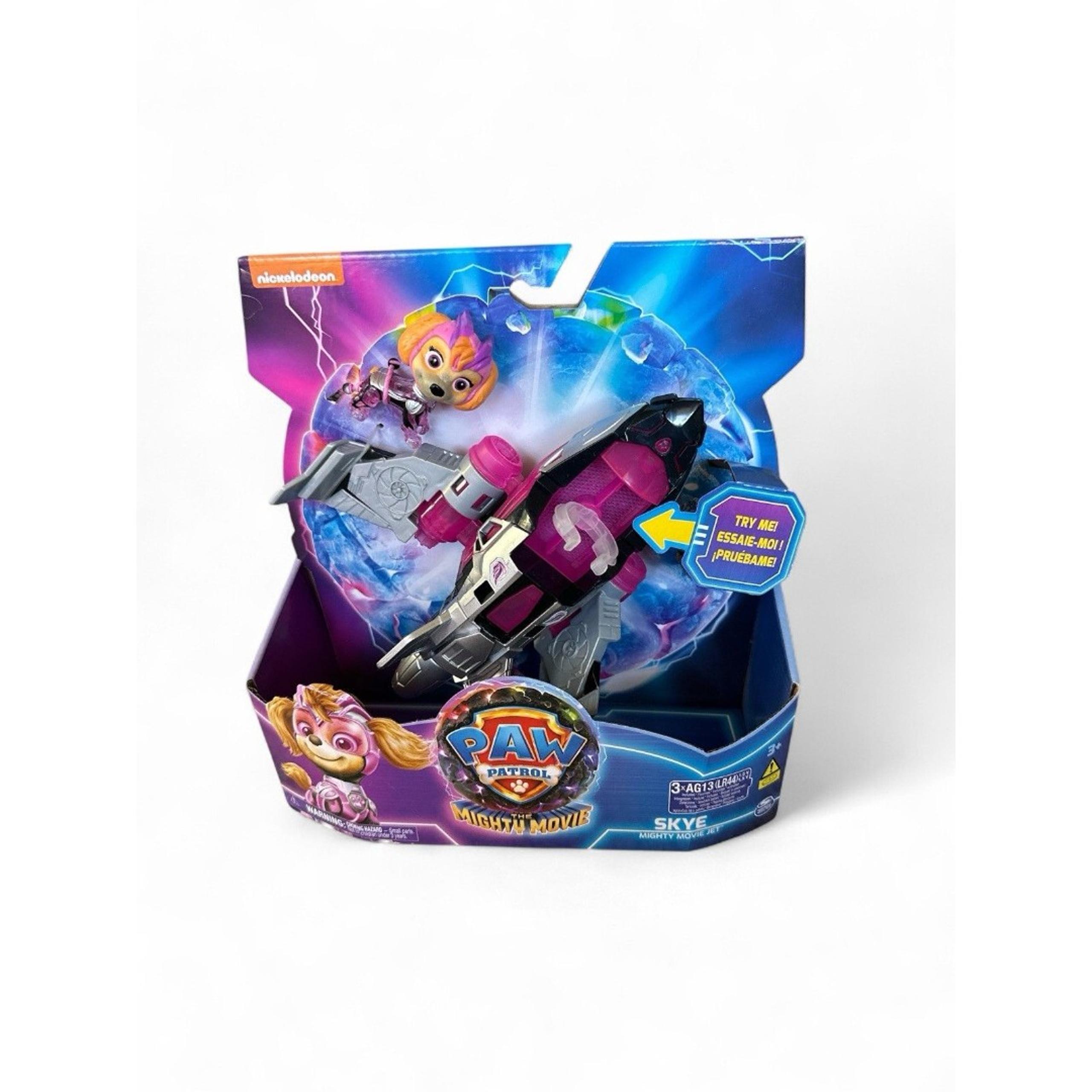 NEW Nickelodeon Paw Patrol The Mighty Movie Skye Mighty Movie Jet