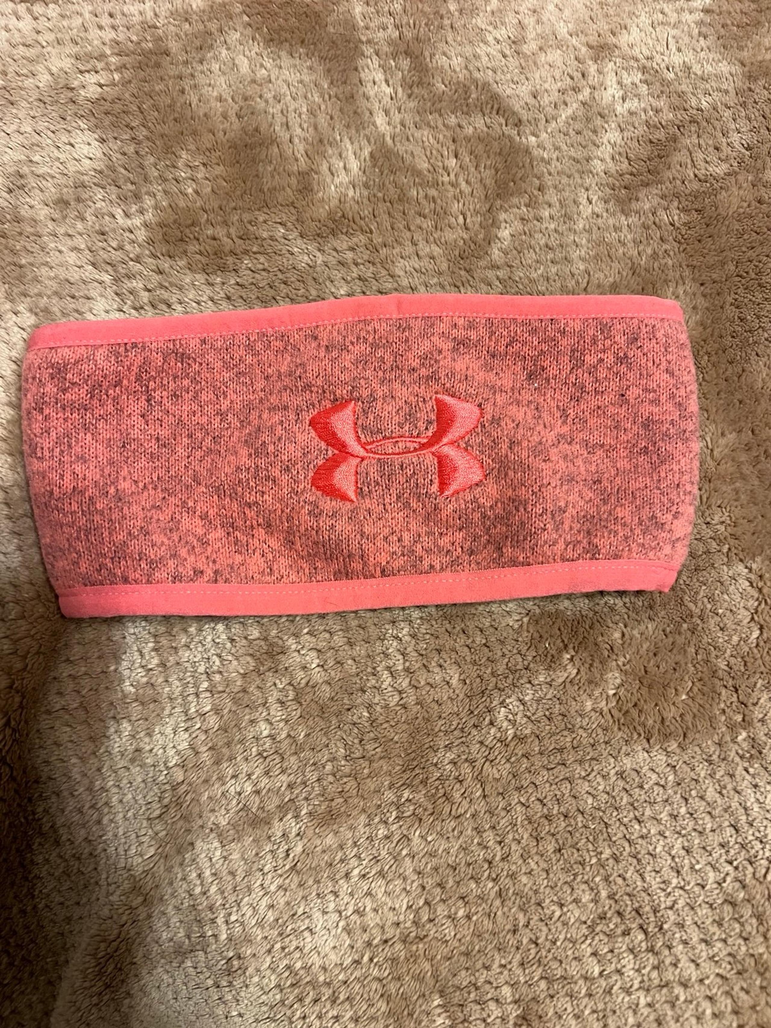 Under armour winter headband ear warmers women’s pink UA
