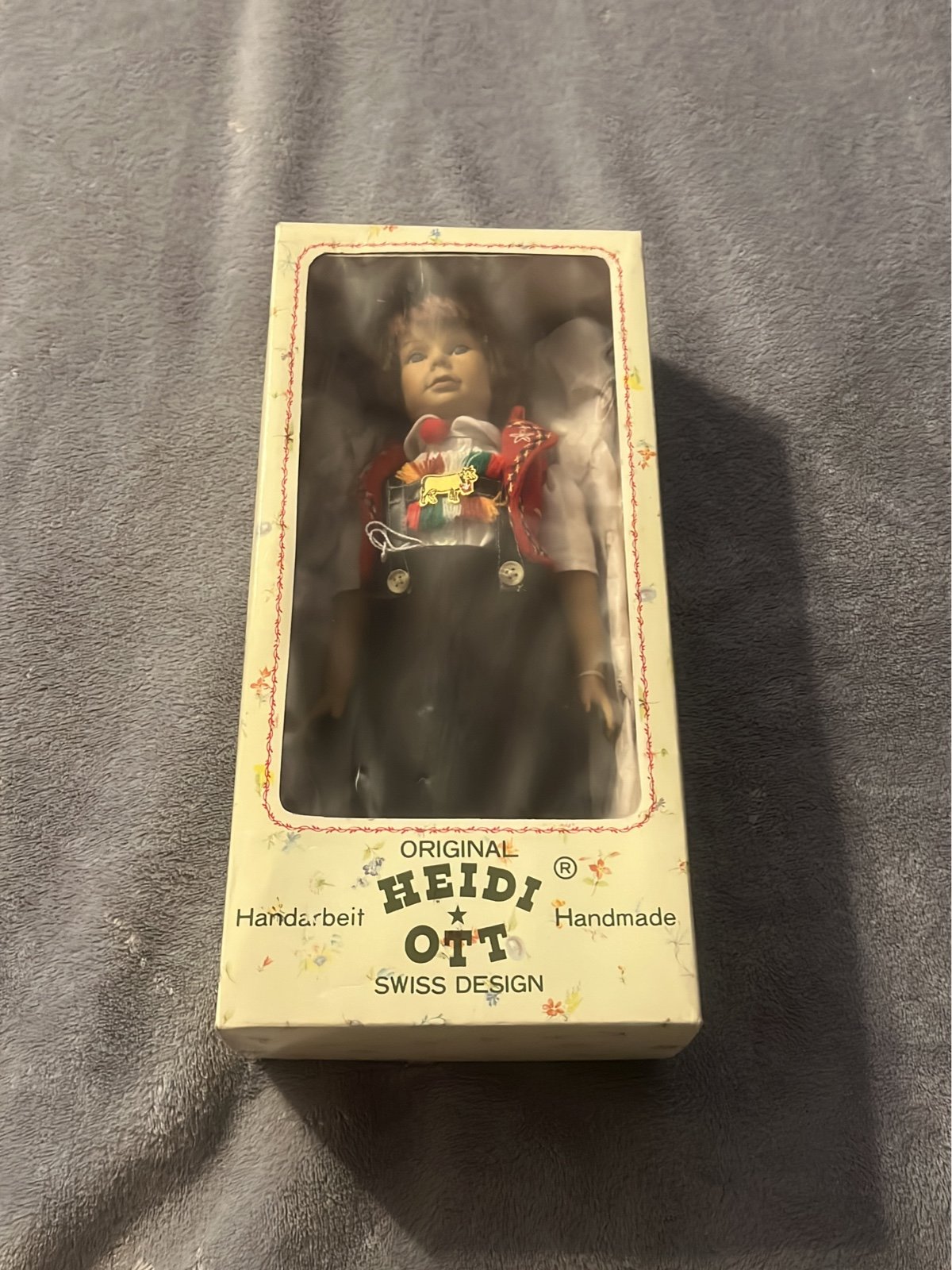 Original German Heidi Ott Swiss Design Handmade 12” Collectible