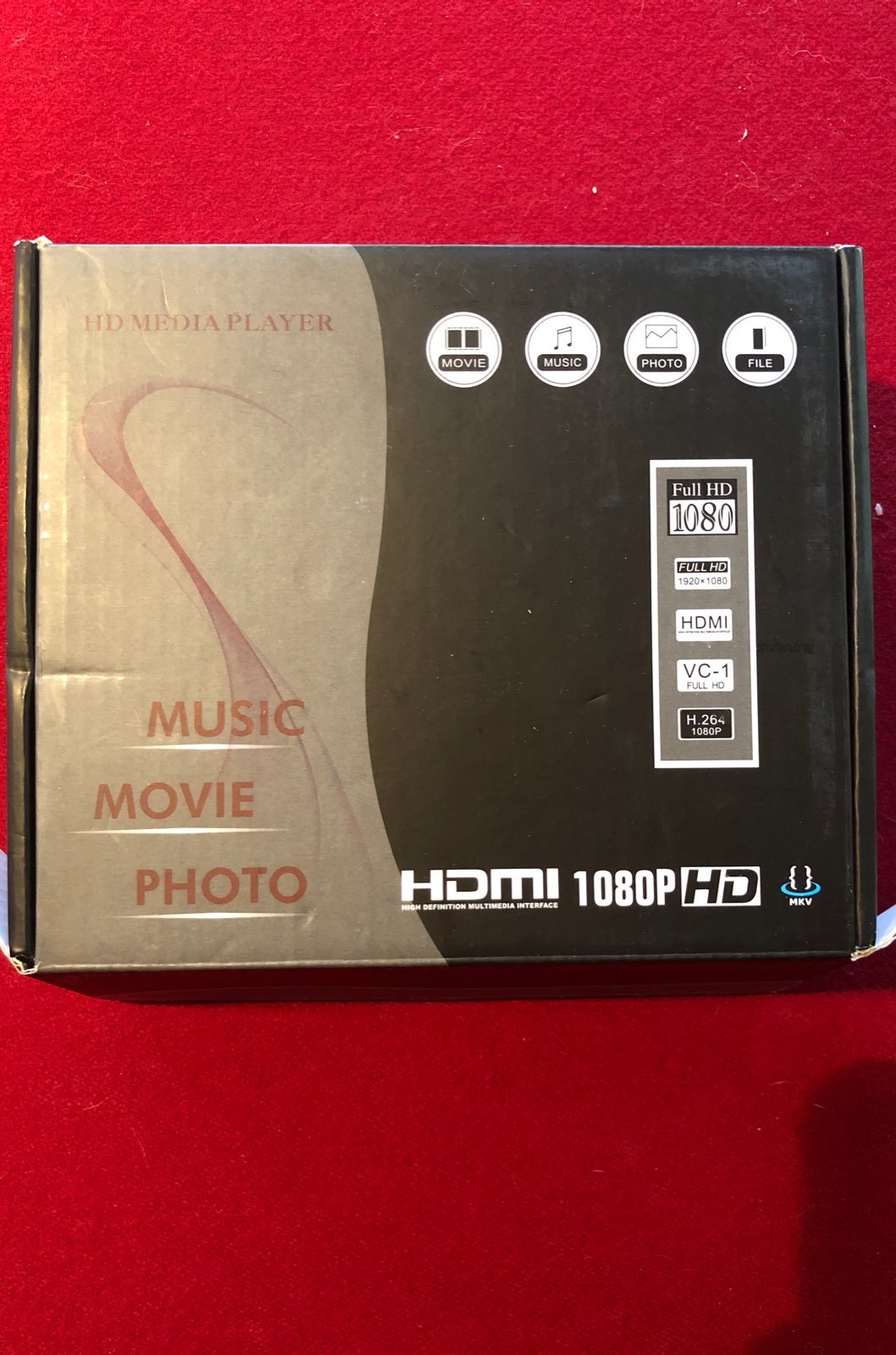 HD Media Player HDMI 1080P HD 4k