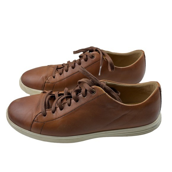 MENS COLE HAAN GRAND CROSSCOURT II LEATHER SNEAKERSIZE 8.5