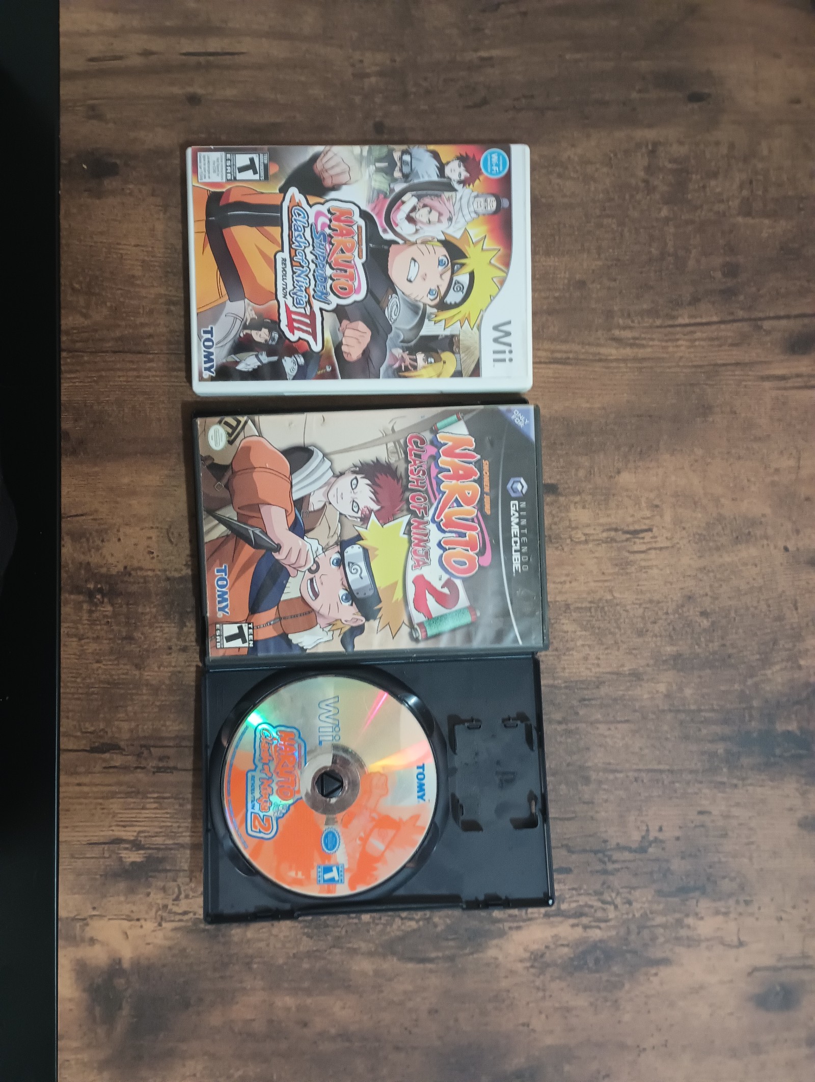 Naruto clash of ninja Game lot *UNTESTED*