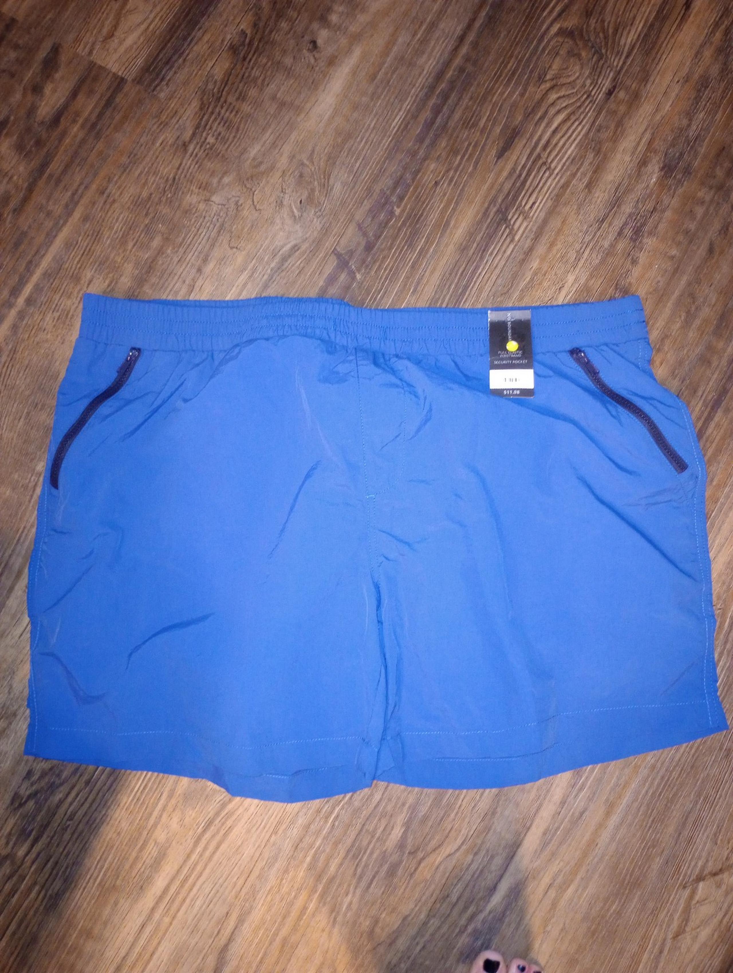 No boundaries shorts size 2xl men's blue new