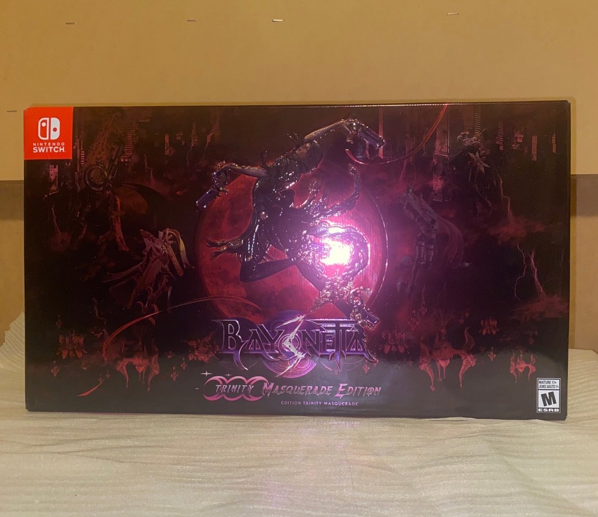 Bayonetta 3 Trinity Masquerade Edition BRAND NEW SEALED for Nintendo Switch!
