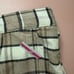 Treasure & Bond Preppy Plaid Pleated Cotton Shorts Tan Brown Chanterelle 22 NWT