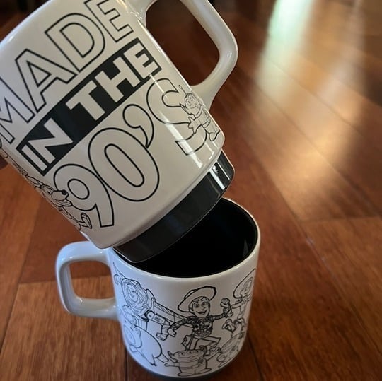 Set of 2 Toy Story Made in the 90's Mug