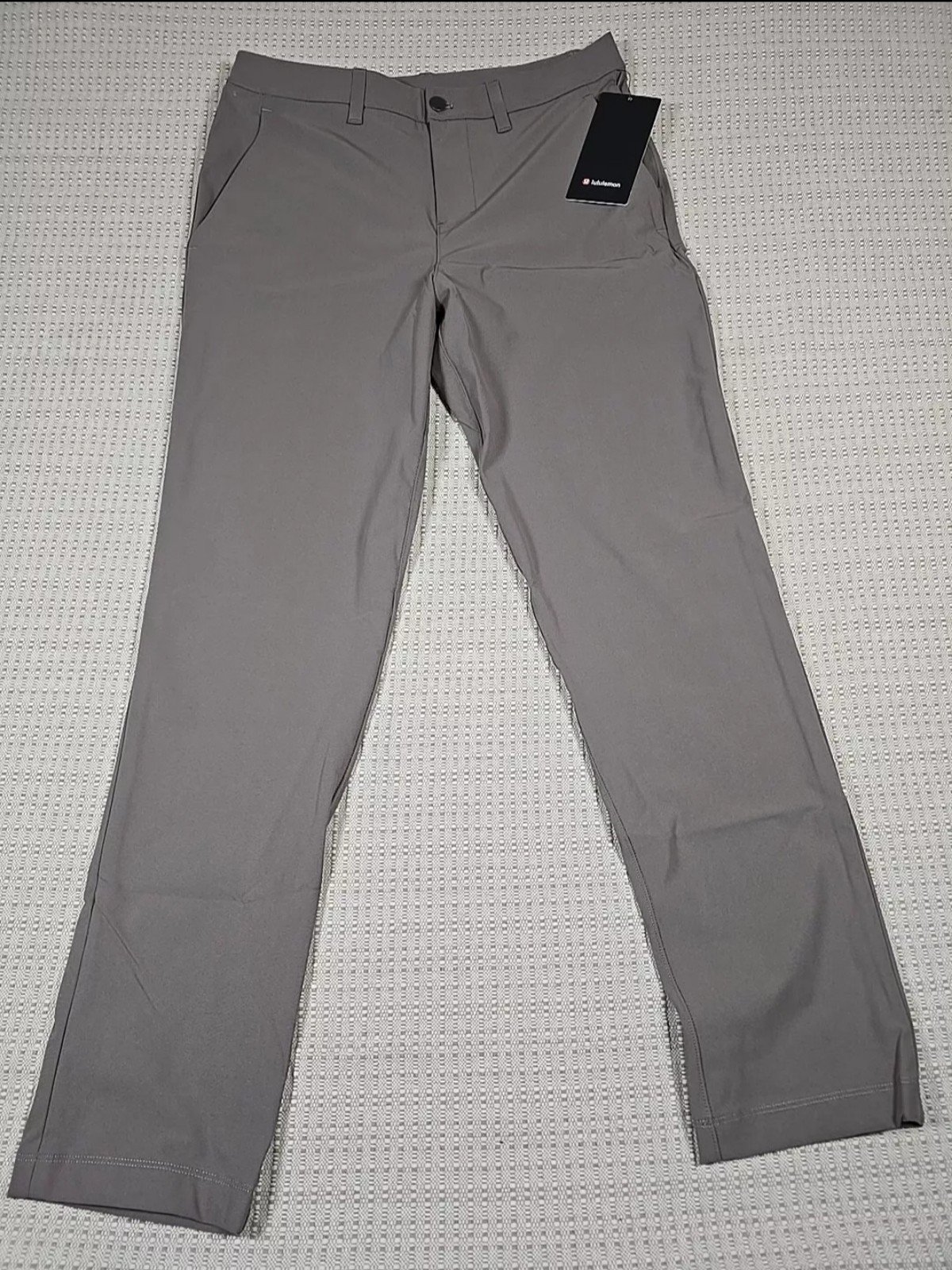 30x32 Lululemon Men's ABC Classic-Fit Trouser 32 Warpstreme color nomad NWT