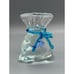 VTG Murano Blue Fish in Large Glass Aquarium Paperweight Art Glass