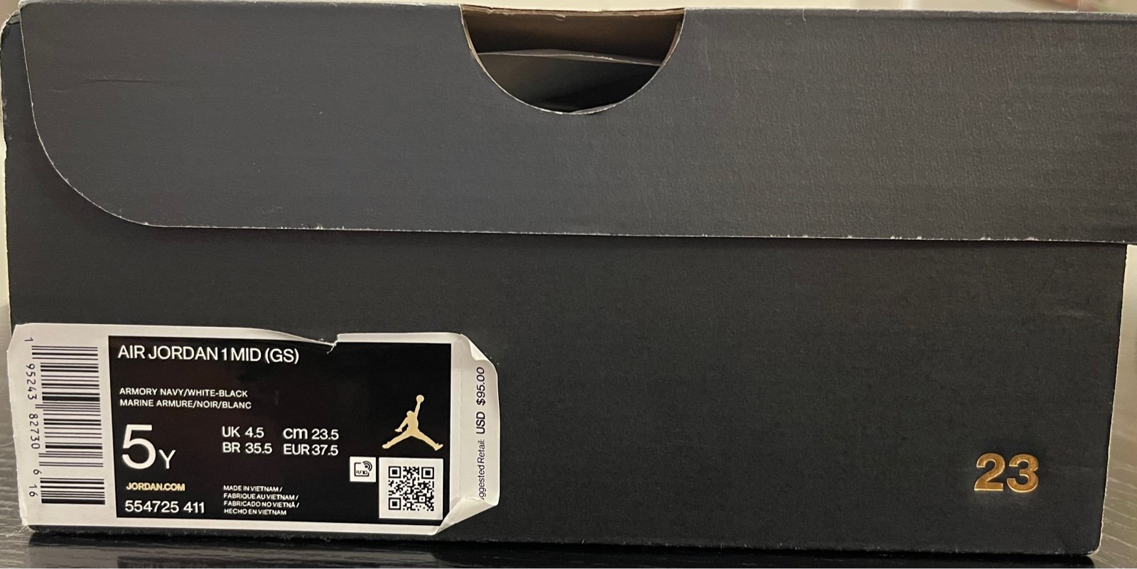 Air Jordan 1 mid navy