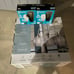 3 Light Quoizel Soho chandelier with light bulbs