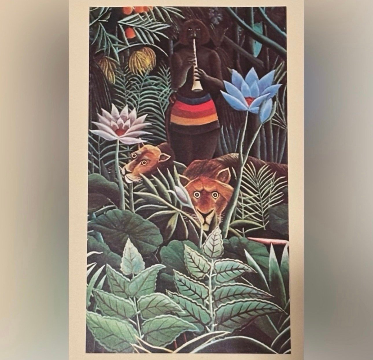 THE DREAM, 1910 Henri Rousseau Fine French Art Print Original 1975 Vintage COA