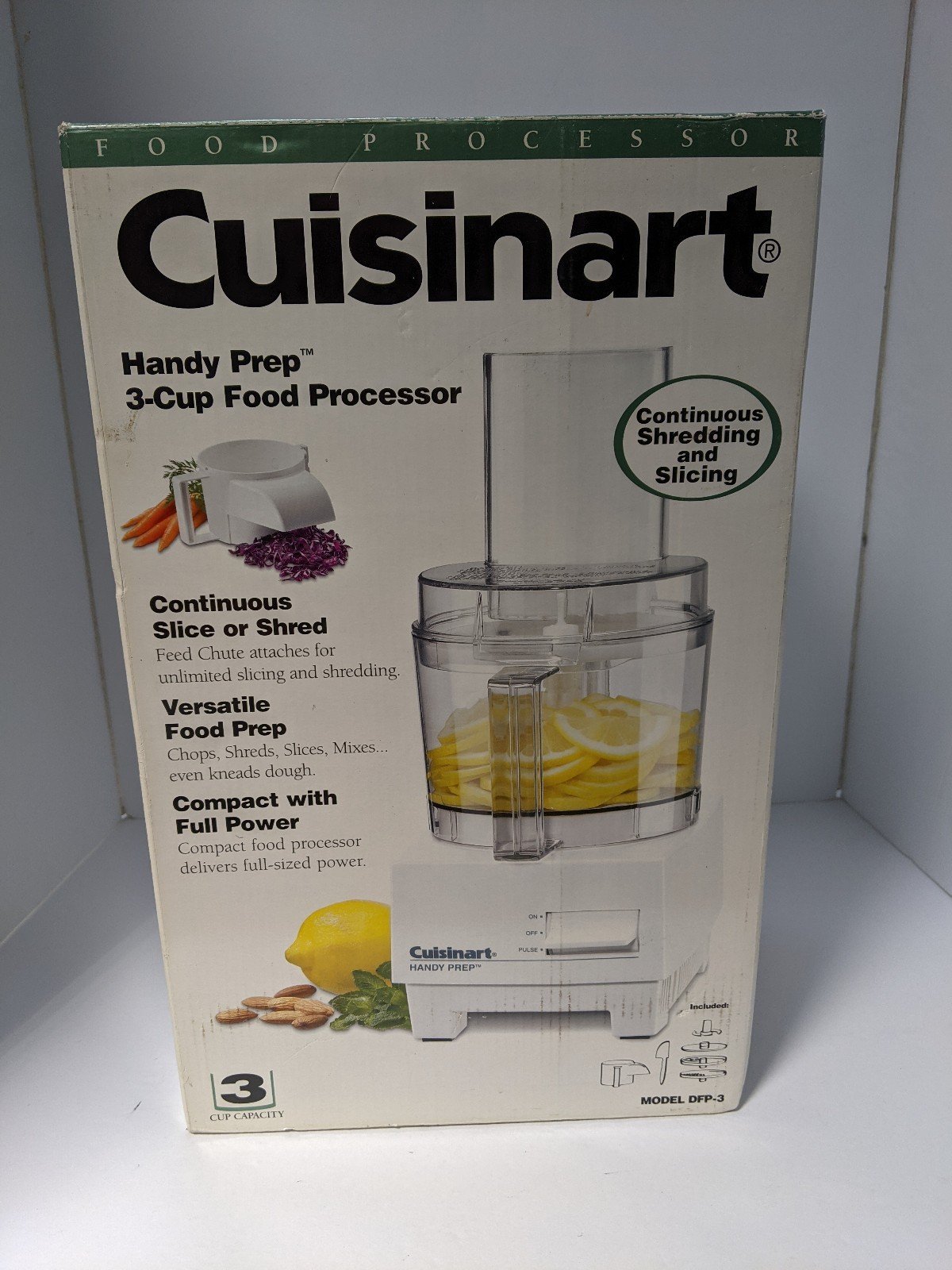 Cuisinart DFP-3 Handy Prep 3 Cup Food Processor Brand NEW in Box