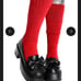 FOXBLOOD Loafer Bow Platform 8
