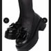FOXBLOOD Loafer Bow Platform 8