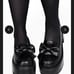 FOXBLOOD Loafer Bow Platform 8