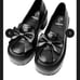 FOXBLOOD Loafer Bow Platform 8