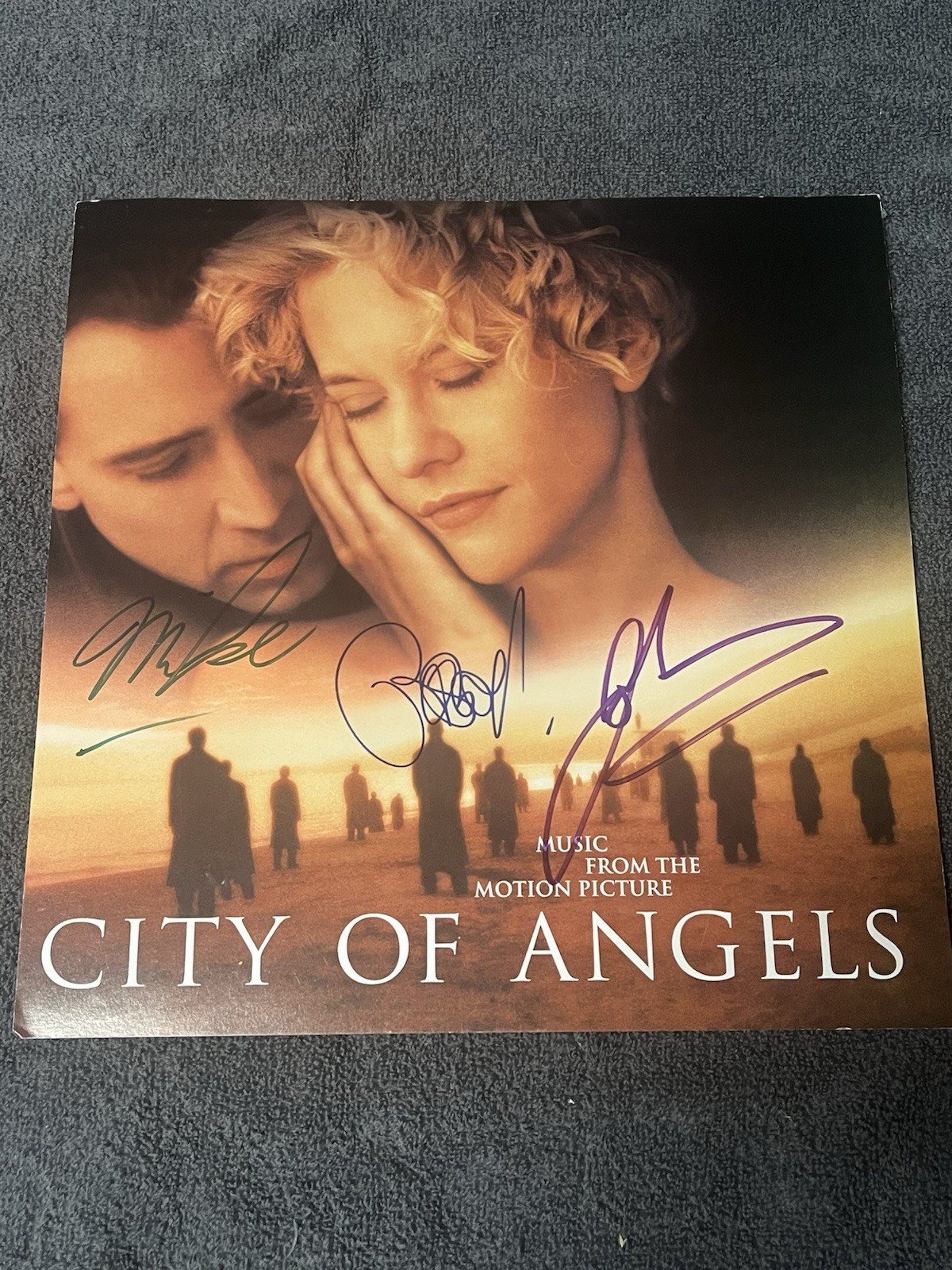 City Of Angels Goo Goo Dolls Signed Flat