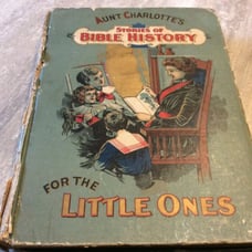 Antique Childrens Book Aunt Charlottes