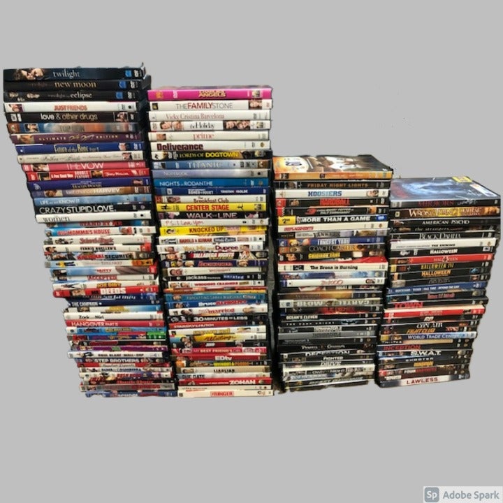 DVD Bundle - 142 Total DVD's