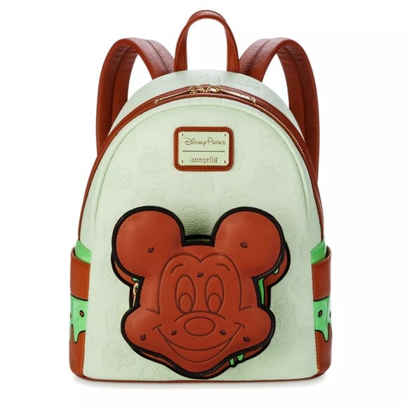 Disney Loungefly Backpack - Mickey Mouse Mint Ice Cream Sandwich Bag