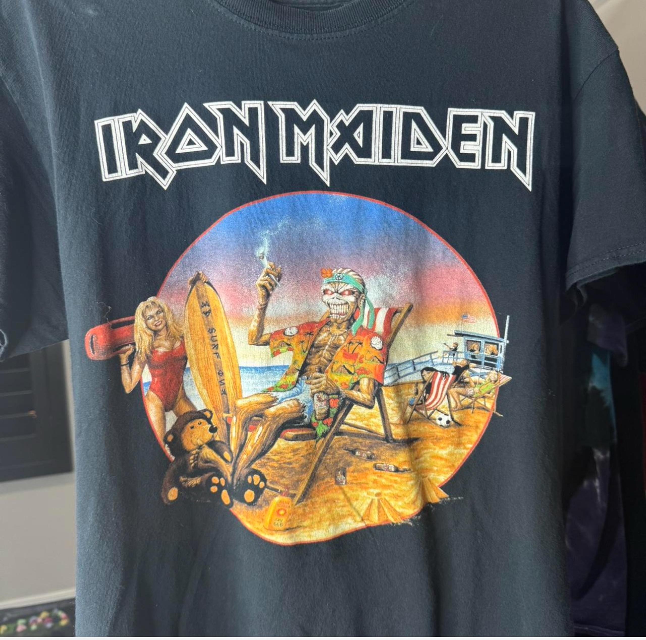 Iron Maiden the book of souls world tour 2017 adult small
