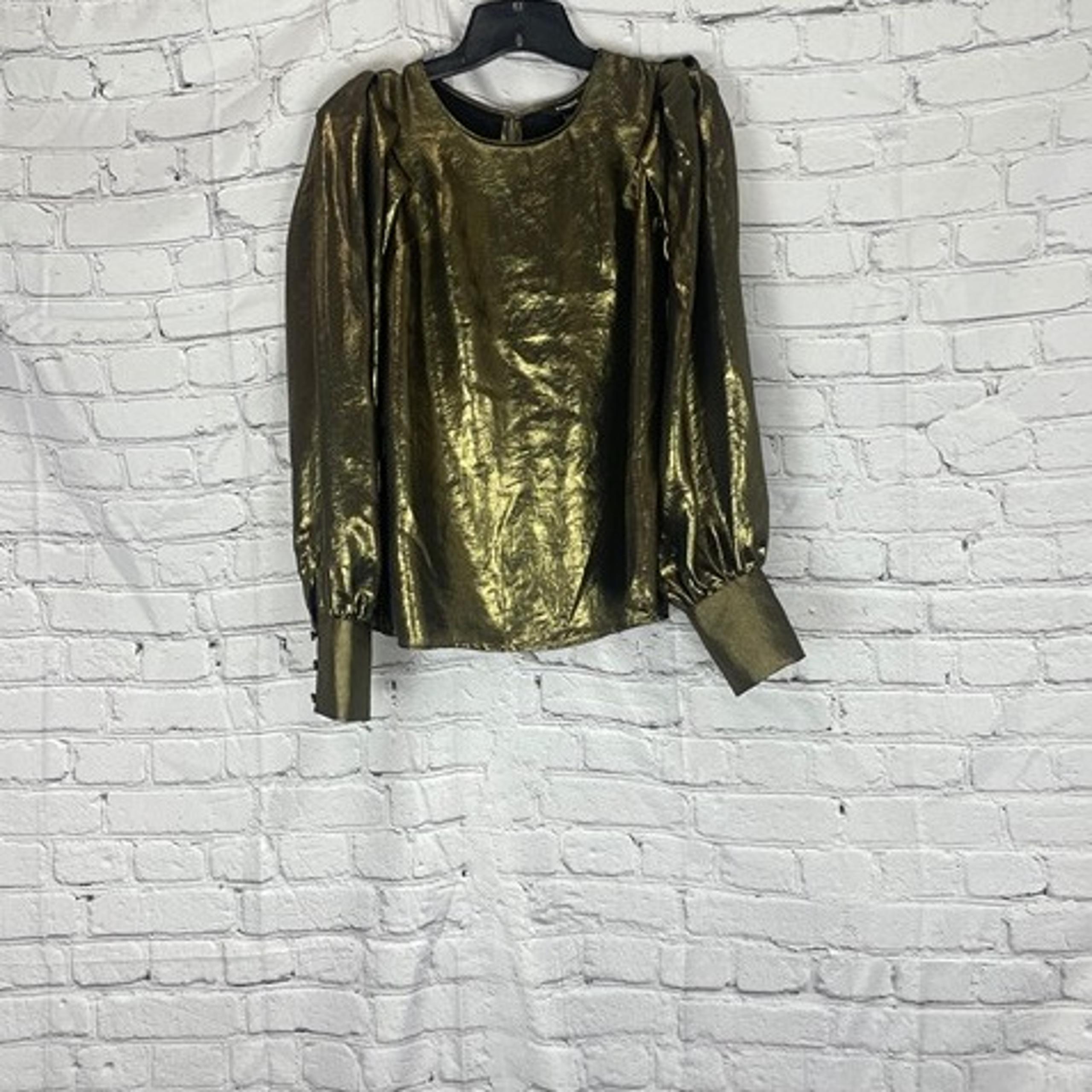 Express gold blouse