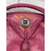 Vintage Viva California Handbag Purse Pink Leather Tassel Boho Western Hinged