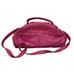 Vintage Viva California Handbag Purse Pink Leather Tassel Boho Western Hinged