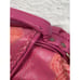 Vintage Viva California Handbag Purse Pink Leather Tassel Boho Western Hinged