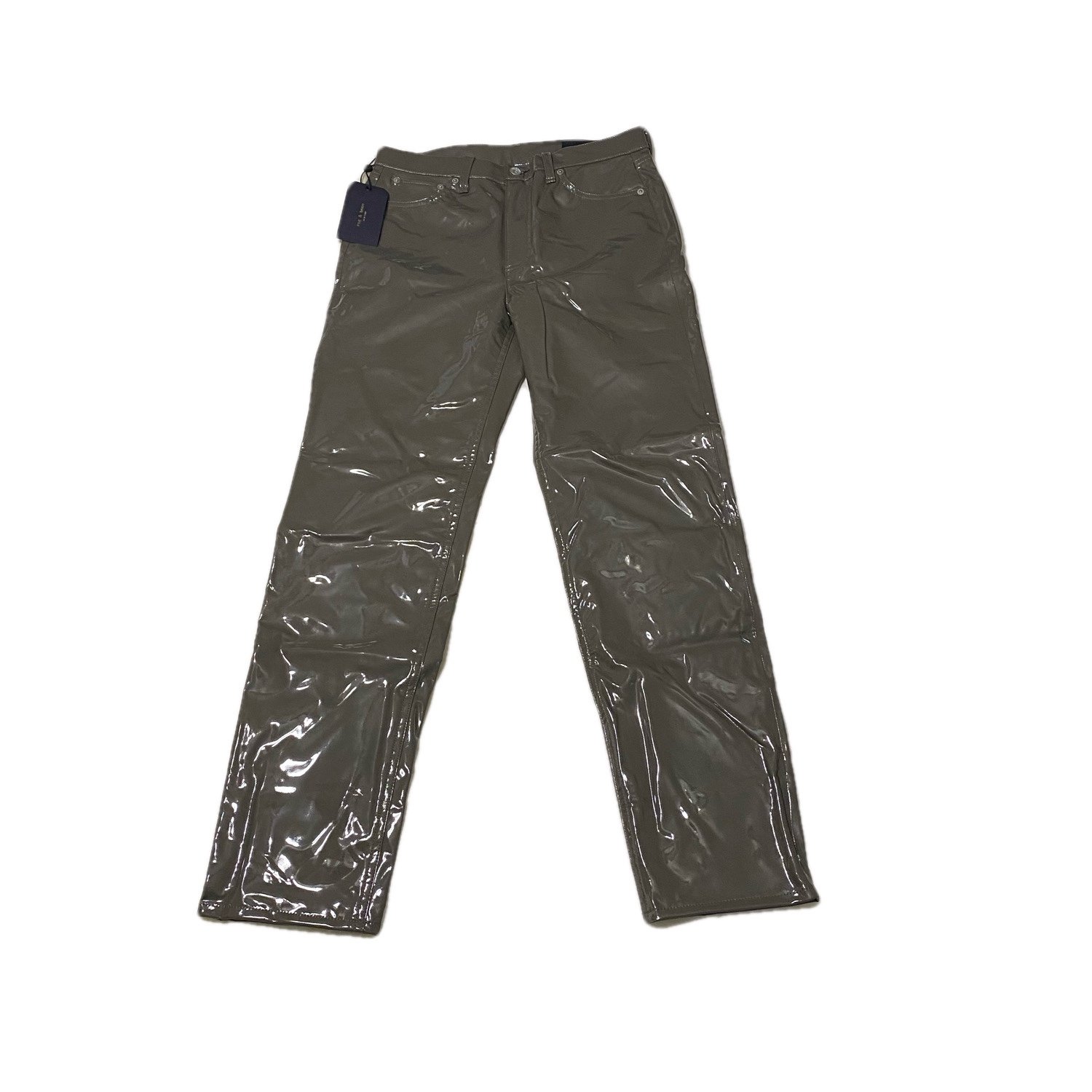Rag & Bone Nina High Rise Vinyl Cigarette Pants
