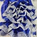 Handmade Royal Blue Tafetta And Lace Pageant Holiday Dress