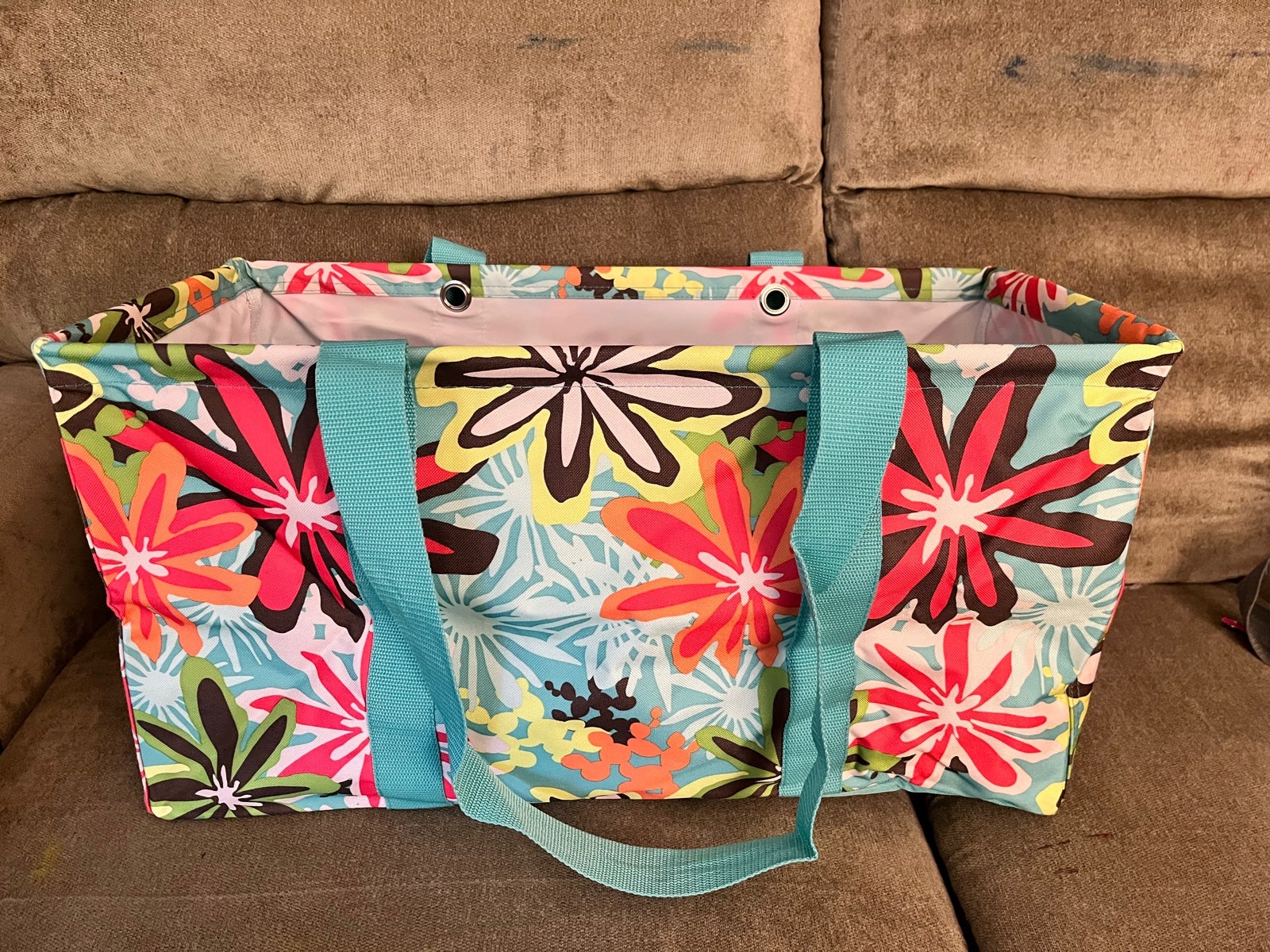 hot sale online Utility Large Thirty-One Tote Craze Daisy Home hot sale online Utility Large Thirty-One Tote Craze Daisy Home