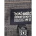 NWOT! ECKO UNLTD! BLACK/CREAM WEAVE DENIM, OVERSIZE HIP HOP JEANS JACKET! SZ 2XB