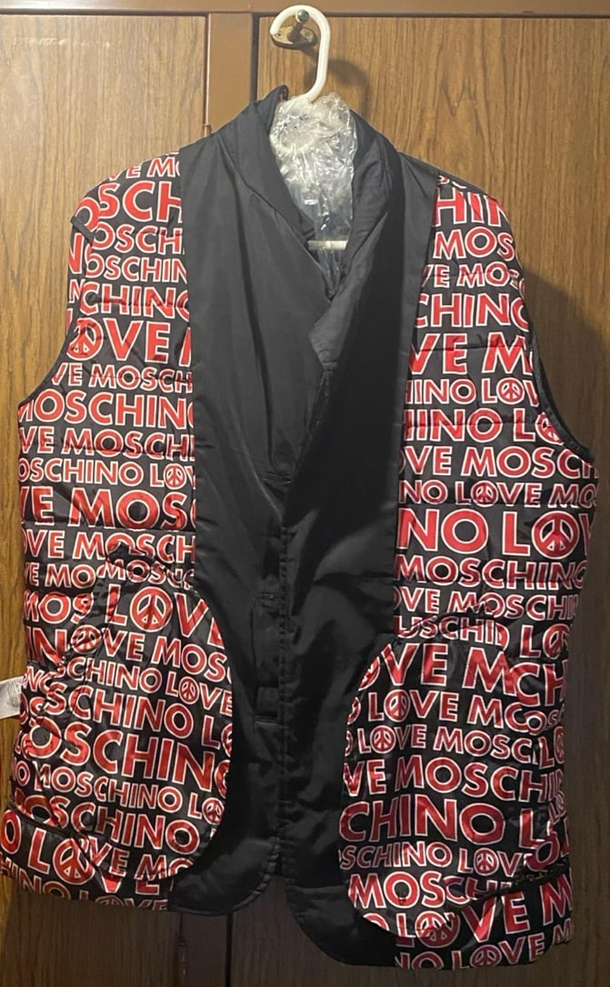 Moschino Peacoat Puffer Jacket