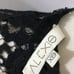 Alexis Scalloped Black Lace Blouse