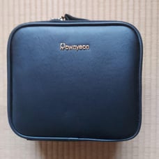 Pownyeon Black Square Makeup Bag