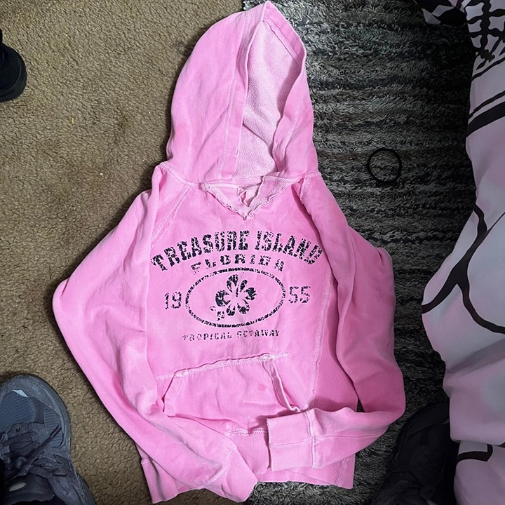 Pink Treasure Island Hoodie