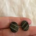 Vintage Cufflinks Cuff Links for Suites Stirling Silver Onyx Stone