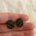 Vintage Cufflinks Cuff Links for Suites Stirling Silver Onyx Stone