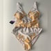 Averie Amber Plunge Swimsuit
